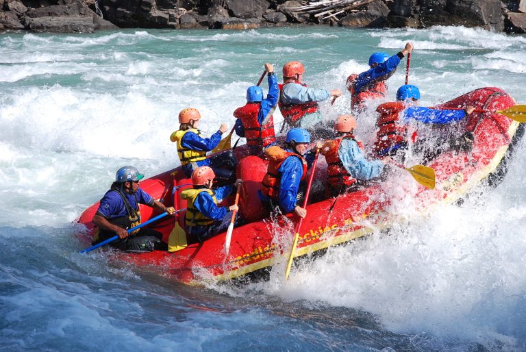 Rafting-on-Bow-River